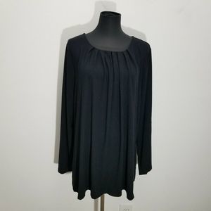 Talbots Top Jersey Stretch Knit Long Sleeve